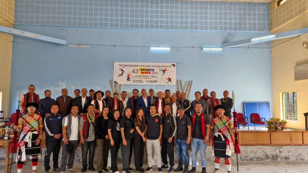 The 43rd sports meet of Chümoukedima Village Youth Society (CVYS) under the theme "Social Networking through Sports" got underway on December 26 at the village local ground.
